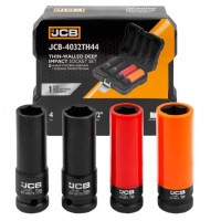 Smūginių galvučių komplektas 1/2" JCB ratams 4vnt.